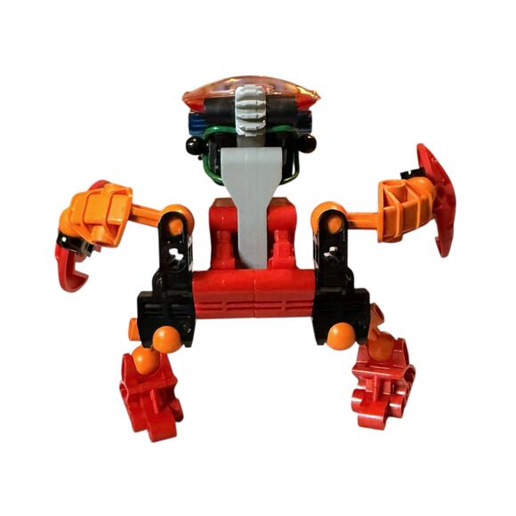 Vintage LEGO BIONICLE Tahnok Blue Red 8563 Set with Canister NO BOOKLET - Picture 3 of 12